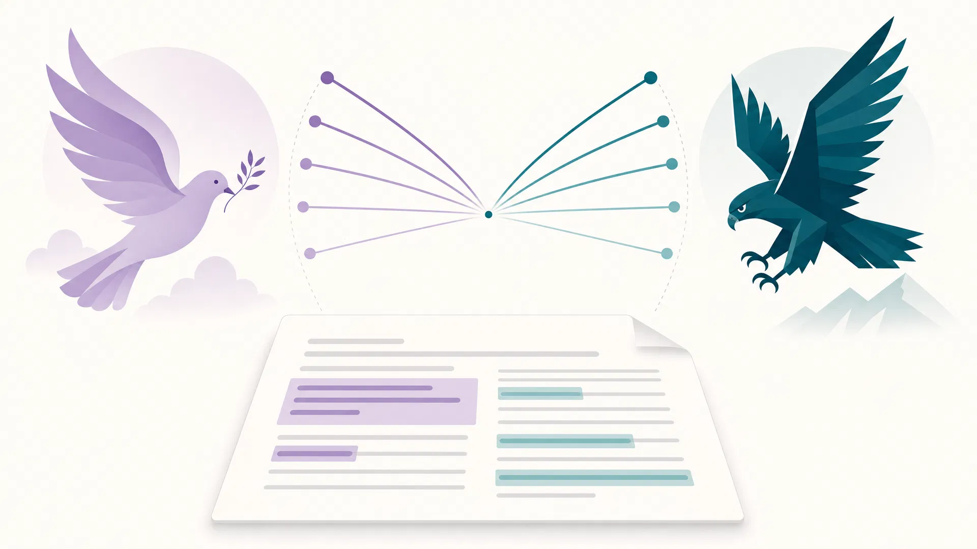 GPS Dove-Hawk methodology illustration